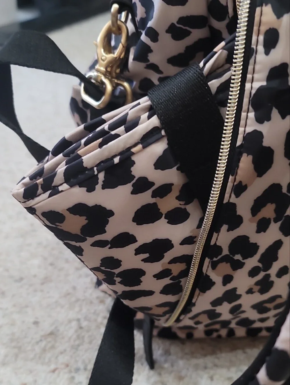 Itzy Ritzy quilted backpack